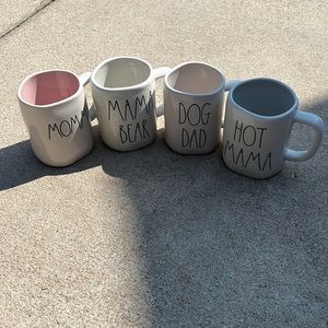 Rae Dunn/Magenta Mugs